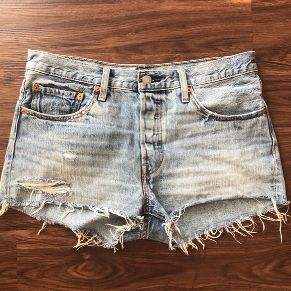 levi's premium 501 shorts
